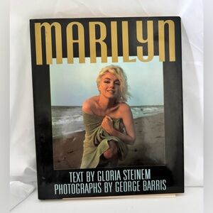 Marilyn – Gloria Steinem & George Barris – 1986 Hardcover w/ Dust Jacket